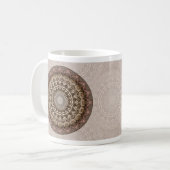 Mandala teint par thé • Tasse (Devant gauche)