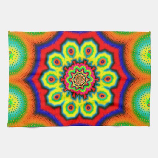 Mandala Theedoek (Horizontaal)