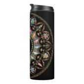 Mandala Thermosbeker (Geroteerd rechts)