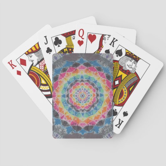 Mandala Tie Dye Bicycle Playing Cards Speelkaarten (Achterkant)