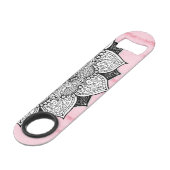 Mandala tiré par la main artistique de Boho sur le (Dos Angle)