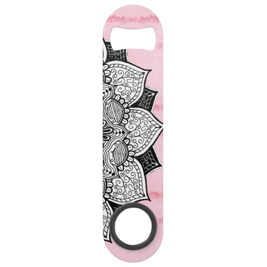 Mandala tiré par la main artistique de Boho sur le (Devant)