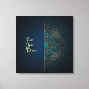 Mandala - Toile Enveloppée