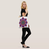 Mandala totes and shopping bag draagtas (Op model)
