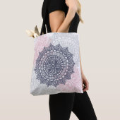 Mandala Tracery Ornament Pattern Canvas tas (Dichtbij)