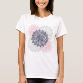 Mandala Tracery Ornament Pattern T-Shirt (Voorkant)