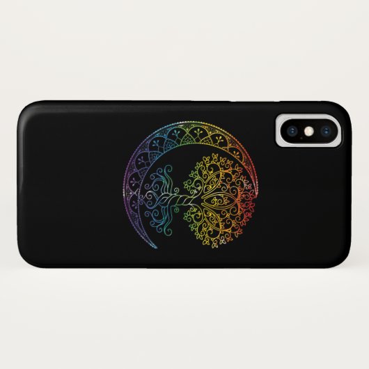 Mandala Tree of Life Tattoo Style Case-Mate iPhone Case (Achterkant (horizontaal))