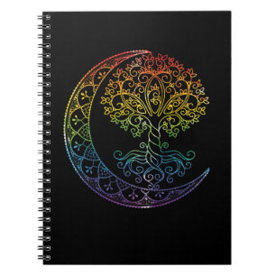 Mandala Tree of Life Tattoo Style Notitieboek