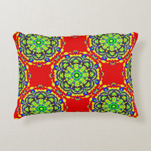Mandala Tribal: naadloze illustratie Accent Kussen