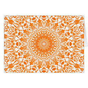 Mandala Tribal Orange