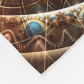 Mandala uit de Heart of Change 17 Fleece Blanket (Hoek)