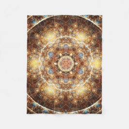 Mandala uit de Heart of Change 17 Fleece Blanket
