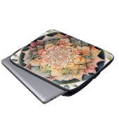 Mandala : Un Oasis de Paz y Tranquilidad Laptop Sleeve (Voorkant onderkant)