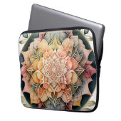 Mandala : Un Oasis de Paz y Tranquilidad Laptop Sleeve (Voorkant Links)