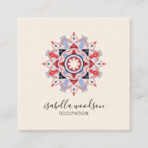 Mandala Universe Symbol Visitekaartje