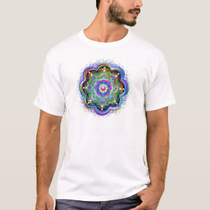 Mandala Universum Kleuren T-shirt