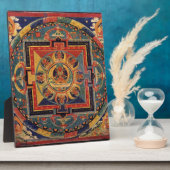 Mandala van Amitayus. Tibetaanse school uit de 19e Fotoplaat (Zijkant)