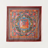 Mandala van Jnanadakini Wandkleed (Voorkant (horizontaal))
