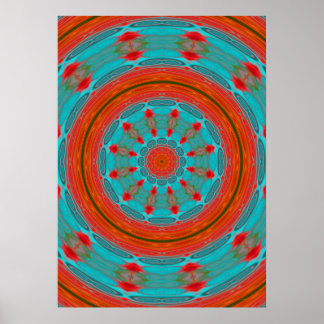 Mandala van Sterkte Poster