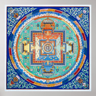 Mandala van Vairocana Poster