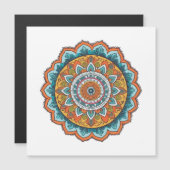 Mandala van verschillende kleuren (Voorkant / Achterkant)