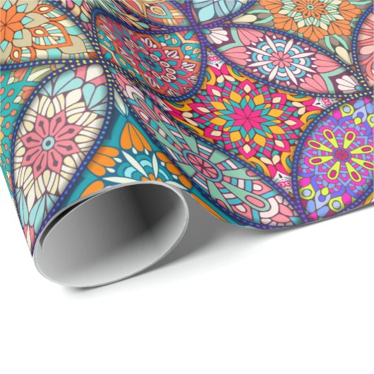 Mandala Verpakkingspapier Cadeaupapier (Rol Hoek)