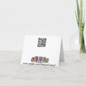 Mandala vert de safari, carte de note (Dos)