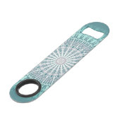 Mandala vert turquoise (Dos Angle)