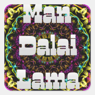 Mandala Vierkante Sticker