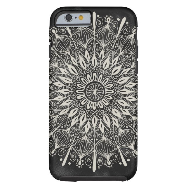 "Mandala Vintage" - iPhone 6 coque (Dos)
