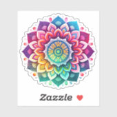 Mandala vinyl sticker (Vel)
