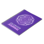 Mandala violet - Journal de l'Ascension (Côté gauche)