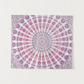 Mandala violet Tapisserie bohème mur pendants (Devant (Horizontal))