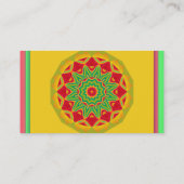 Mandala Visitekaartje (Achterkant)