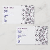 Mandala Visitekaartje - Bilingual Version (Voorkant / Achterkant)