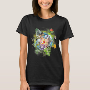 Mandala voor Midlife Geneesmiddelen Emma Kupu Mitc T-shirt