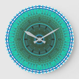 Mandala Wall Clock Grote Klok