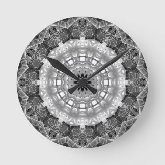 Mandala Wall Clock Ronde Klok