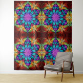Mandala Wandkleed (In situ)