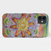 Mandala watercolor iPhone SE + iPhone 5/5S Coque (Dos (Horizontal))