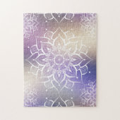 Mandala waterverf nebula yoga zen legpuzzel (Verticaal)