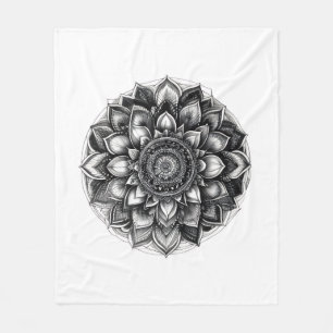mandala werpdeken fleece deken