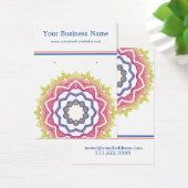 Mandala White Earring (Bureau)