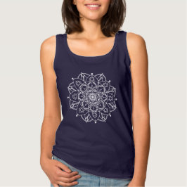 Mandala wit t-shirt