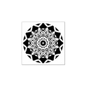 Mandala Wood Art Stamp Rubberstempel (Afrduk)