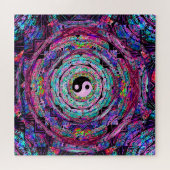 Mandala Yin Yang Legpuzzel (Horizontaal)