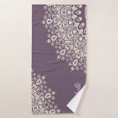 Mandala Yoga Mat with Name, Personalizable, Custom (Serviette de bain)