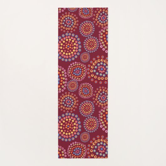 Mandala Yogamat (Achterkant)