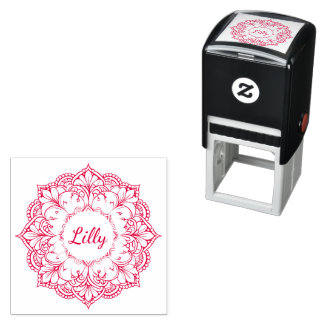 Mandala Zelfinktende Stempel