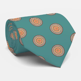 Mandala Zigzag Pattern Stropdas